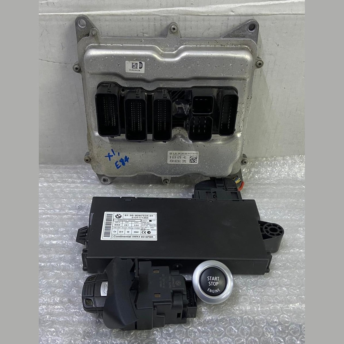 OEM BMW X1 , Z4 E84 E89 N20A ENGINE CONTROL UNIT ECU SET MODULE DME 8610678