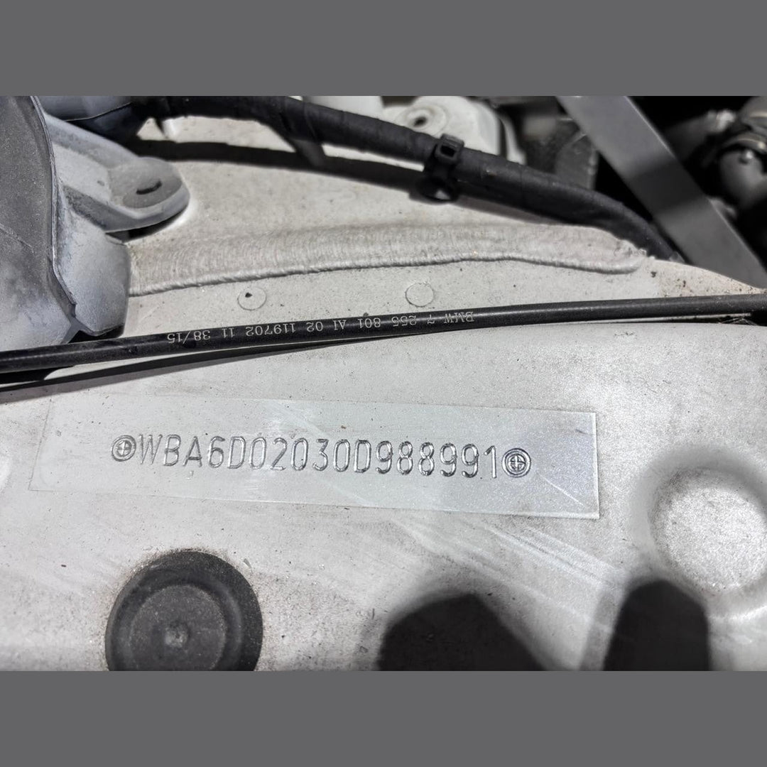 SHORT  ENGINE N55B30A F06 2015 6' F06 Gran Coupé LCI 640i KM36862 used only