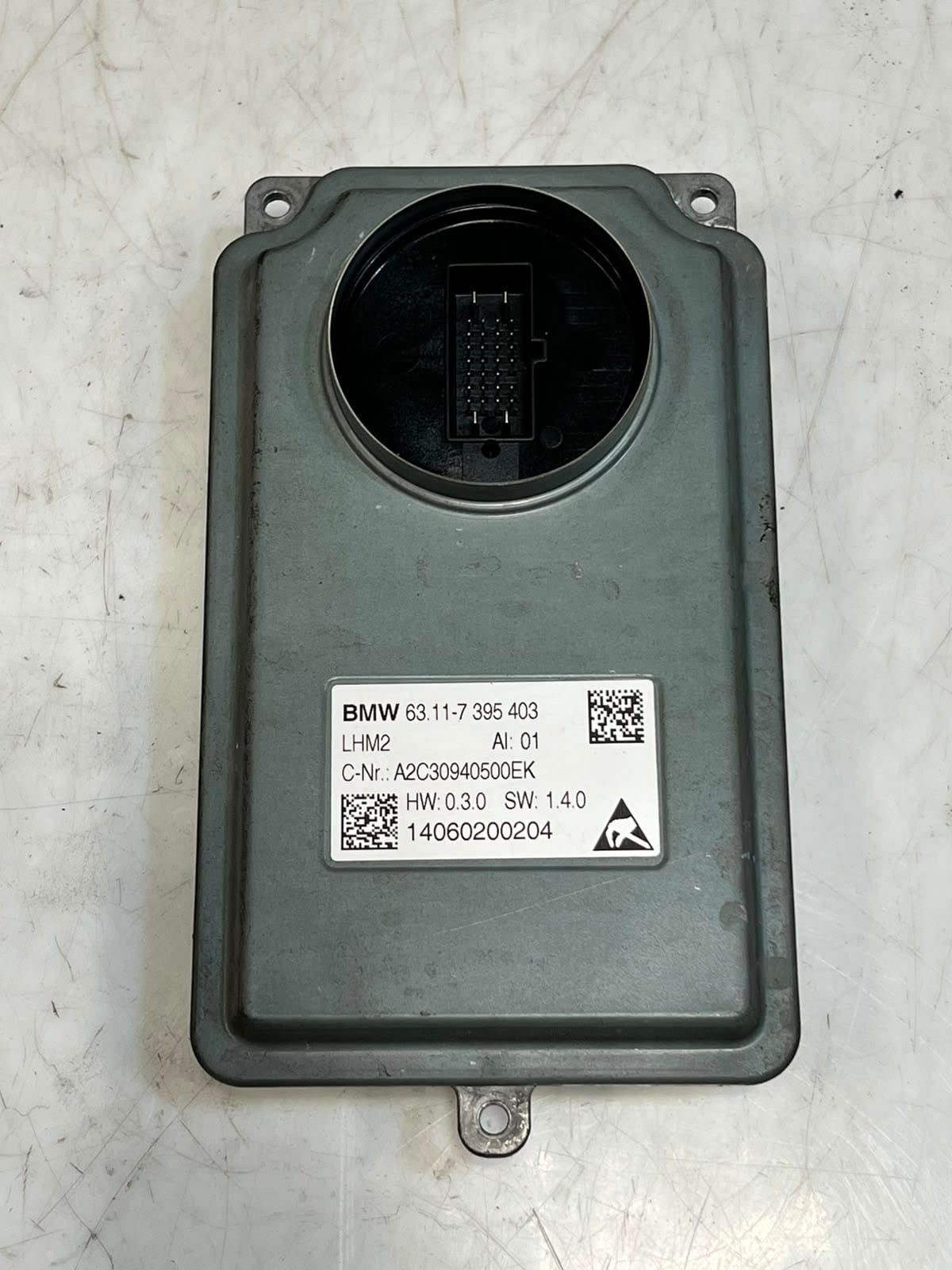 BMW 740i X3 F01 F02 F07 F10 F11 F18 F32 F15 Led Headlight Control Module 7395403