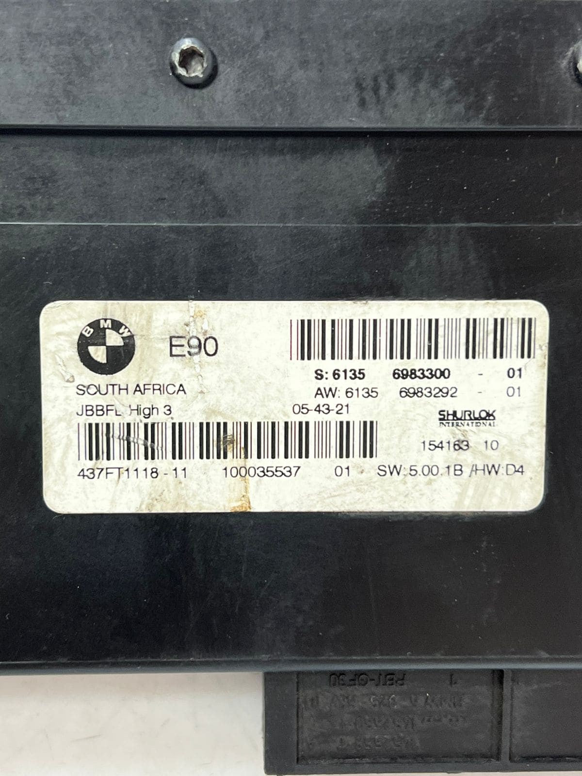 BMW E90 3 Series Electronic Junction Box JBE Body Control Module BCM 6983300 OEM