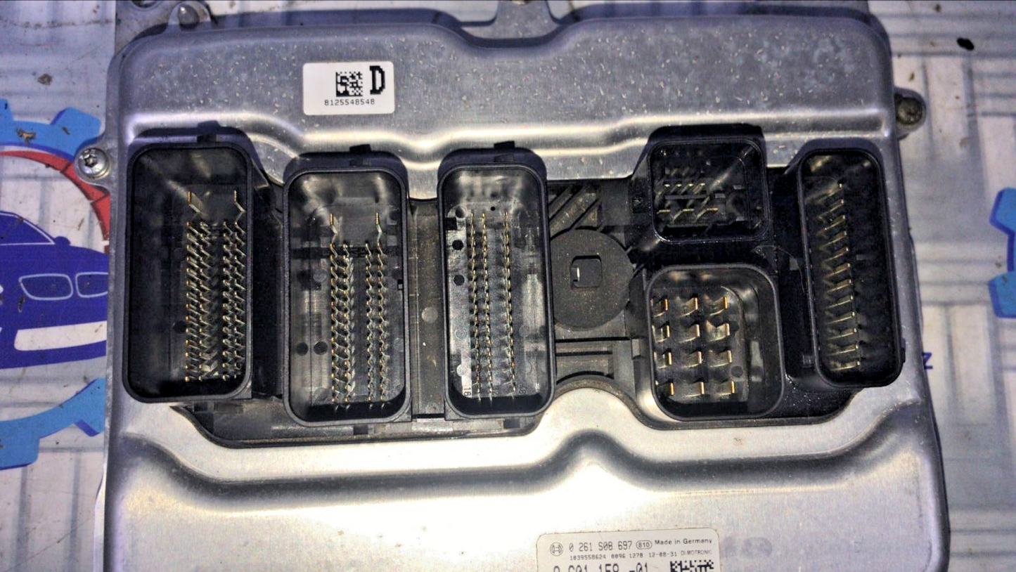OEM BMW 320i N26 2013 ENGINE CONTROL UNIT ECU SET WITHOUT KEY 8601158 BOSCH