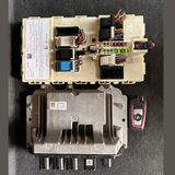 BMW 118i 318i F30 F20 2015 B38 ENGINE CONTROL ECU SET COMPLETE + KEY DME 8662411