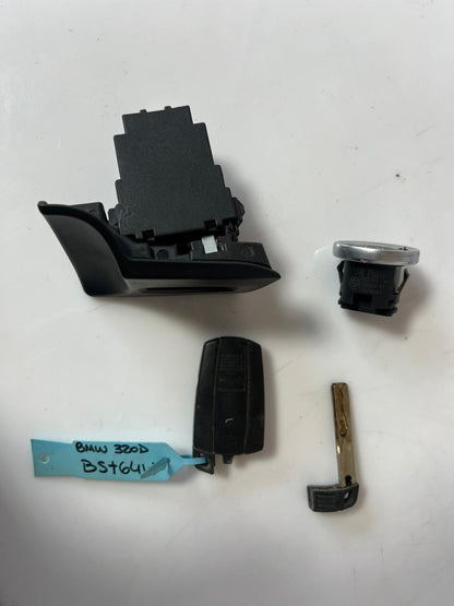 BMW E90 N47 Engine Control Unit ECU COMPLETE SET DDE + CAS3 AG+ 1KEY 8512291