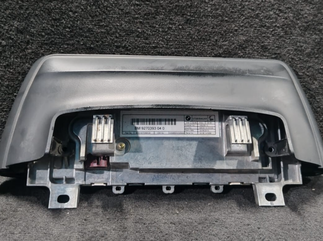 BMW 3 4 F30 F31 F32 F34 F36 F80 M3 DASH CENTRAL INFORMATION DISPLAY CID- 9270393