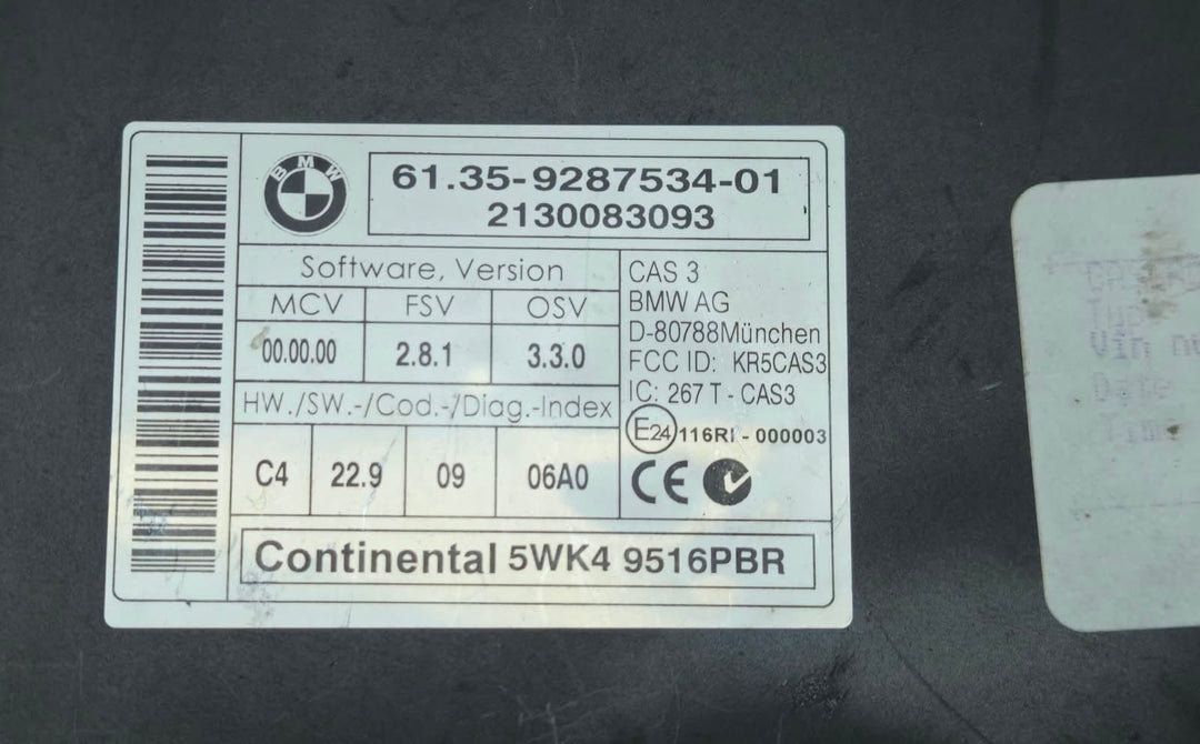 8606310-2011-2014 BMW X5 E70 N55 Engine Control Module DME ECU Set OEM