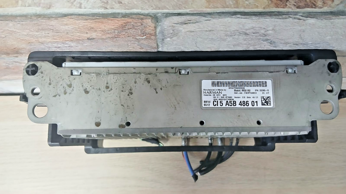 BMW X5 G05 Navigation Control Unit 4.4 Petrol 441kW 2020 OEM 5A5B486 Head Unit