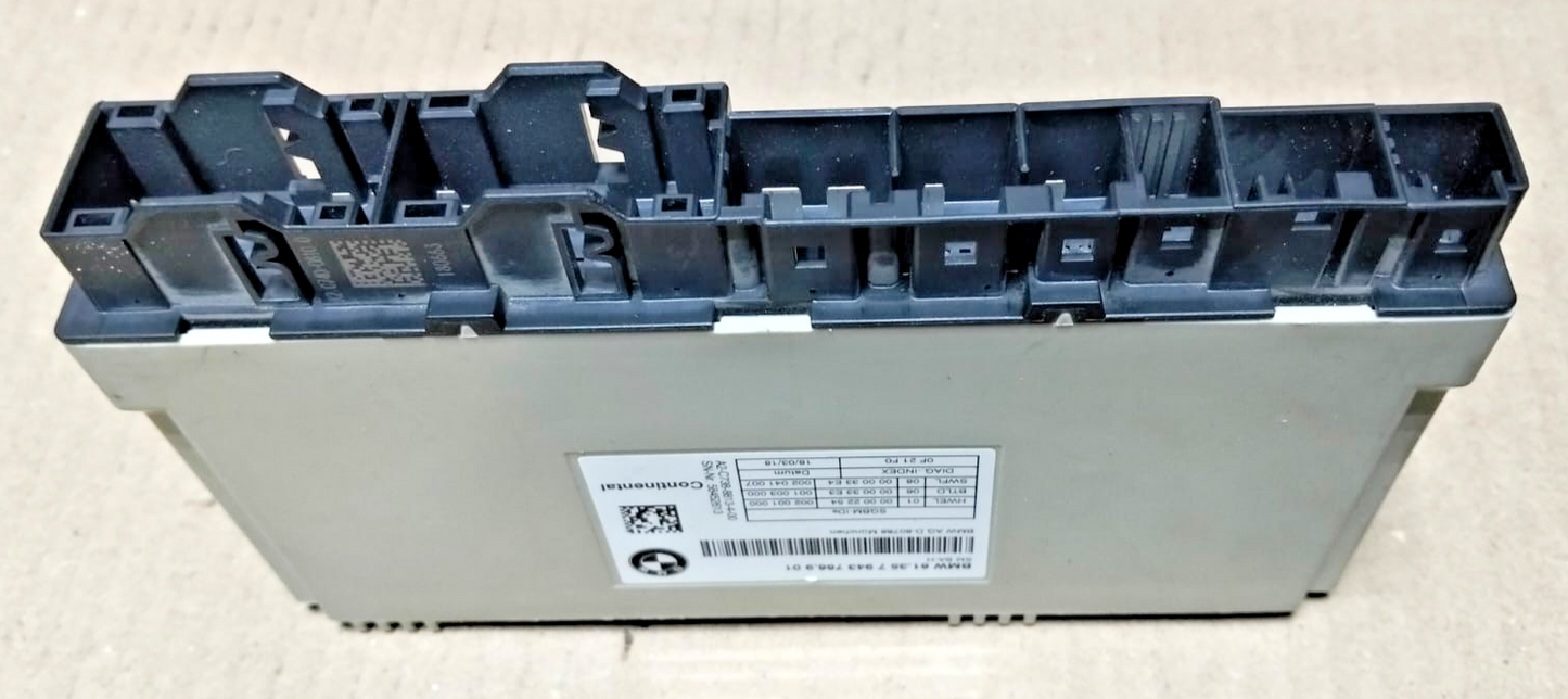 2018-2019 BMW 530E G30 - Front SEAT Control Module 7943766
