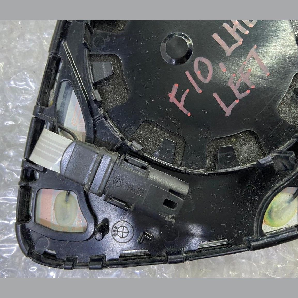 OEM BMW F10 LHD Left side Side Mirror Glass only