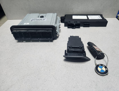 2010 BMW Engine Control Unit 8510838 X5 E70 3.0D Diesel ECU SET 2010-2013