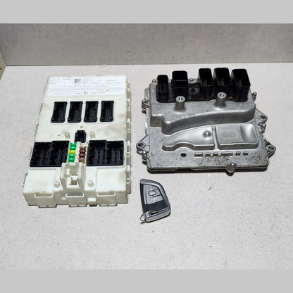 2017 BMW X5 Engine Control Module 8674949 N55 F16 3.0 ECU SET 