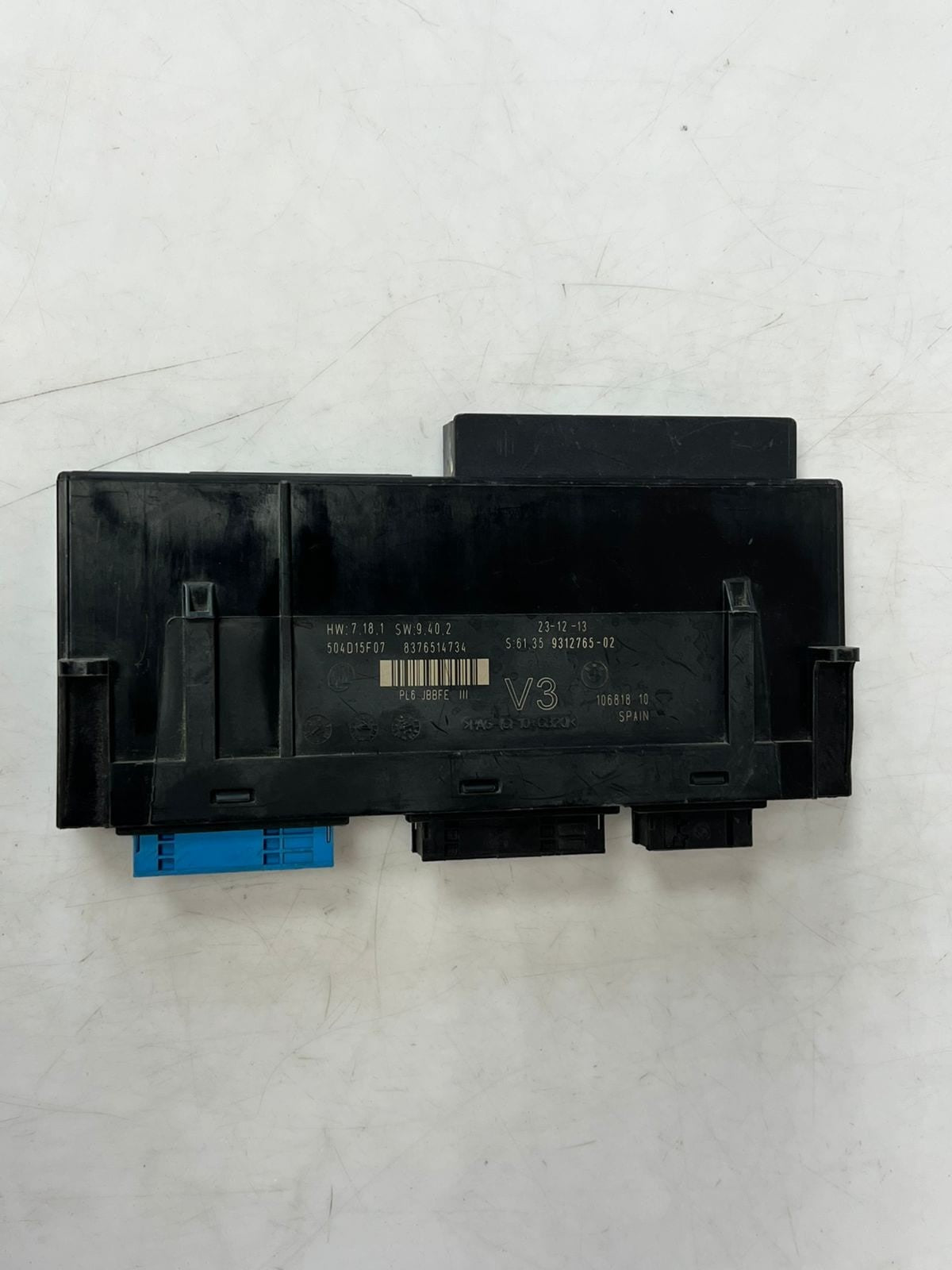 2011-2016 BMW 528i F10 5 Series Junction Box Body Control Module 9312765 OEM