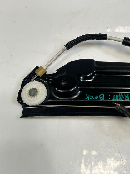 BMW 520d 5' F10 F11 Window Regulator Rear Right 7182122 OEM