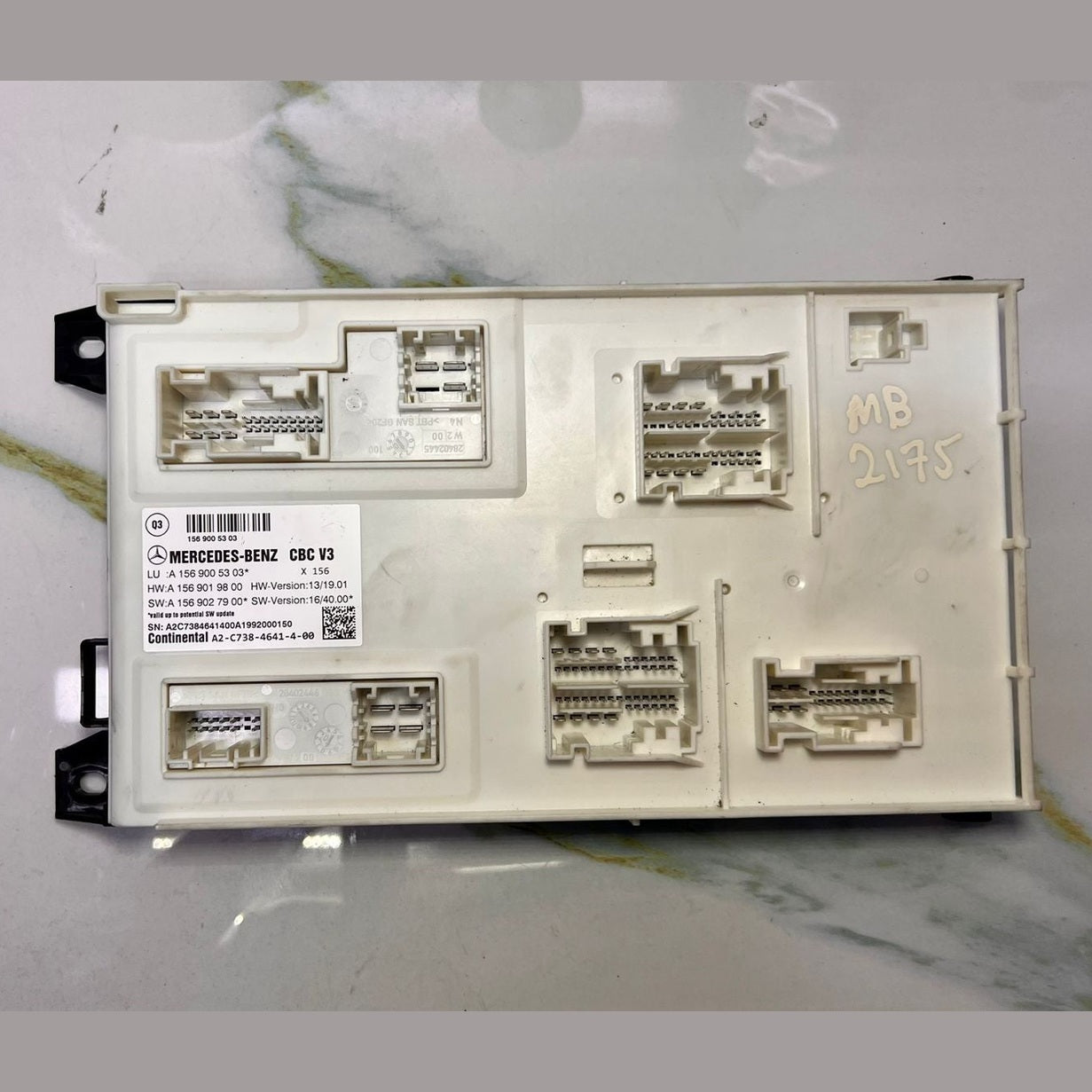 2015-2019 Mercedes-Benz W156 GLA250 Body Comfort Control Module Unit A 156 900 5