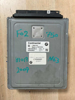 Bild in die Galerieansicht laden, 2009-2012 BMW 750i F02 N63 4.4 V8 Engine Control Module 7604075 ECU SET