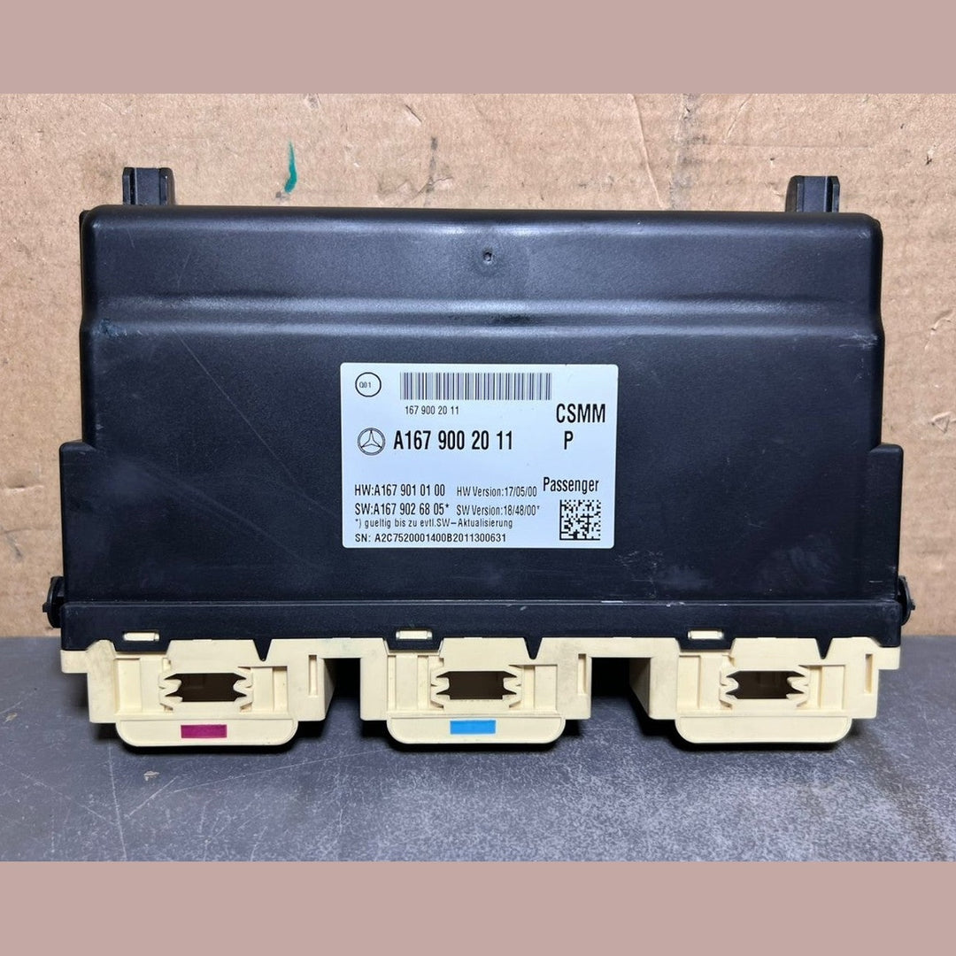 17-21 Mercedes Benz W177 A-Class Passenger Seat Control Module A167 9002011 OEM