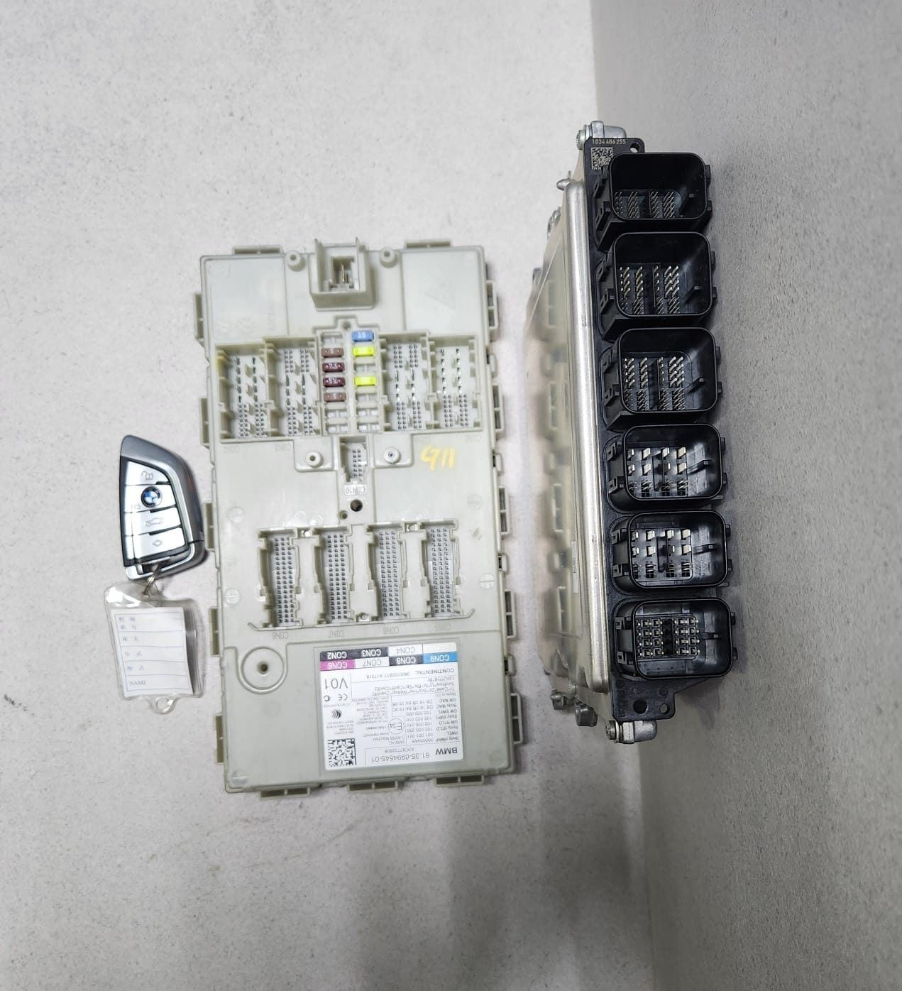 2018 BMW 730e G11 Engine Control Unit 8691846 G30 G12 730e 740Le ECU SET 