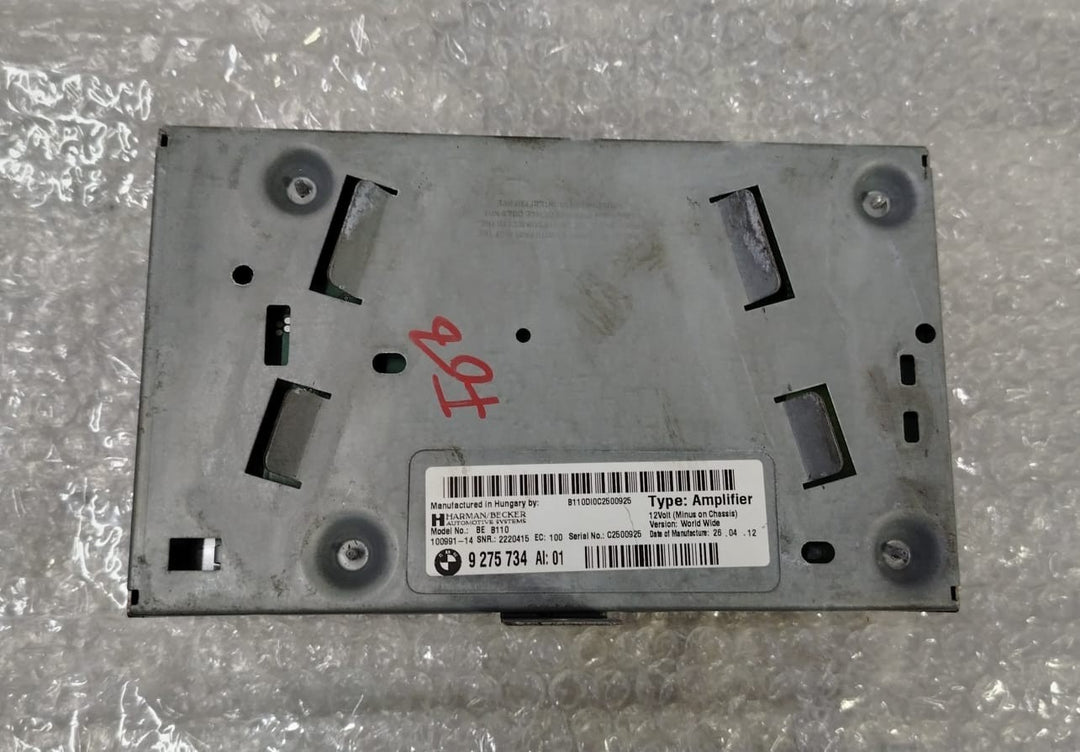 OEM BMW 6 SERIES F06 F12 F13 HARMAN BECKER HIFI AMPLIFIER 9275734