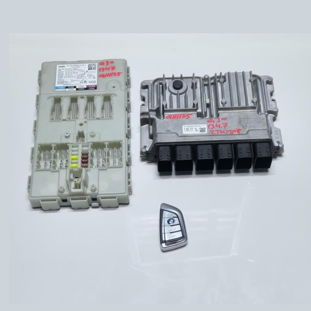 2017-20 BMW 5 Series 530D 2.5 Engine Control Unit 9886573 G30 OEM ECU SET RHD