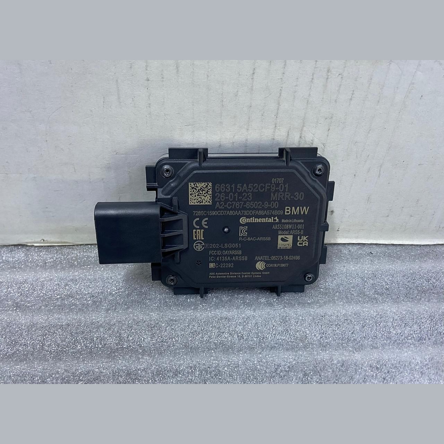 OEM BMW U11 G60 G70 FRONT CRUISE RADAR SENSOR 5A52CF9 CONTINENTAL