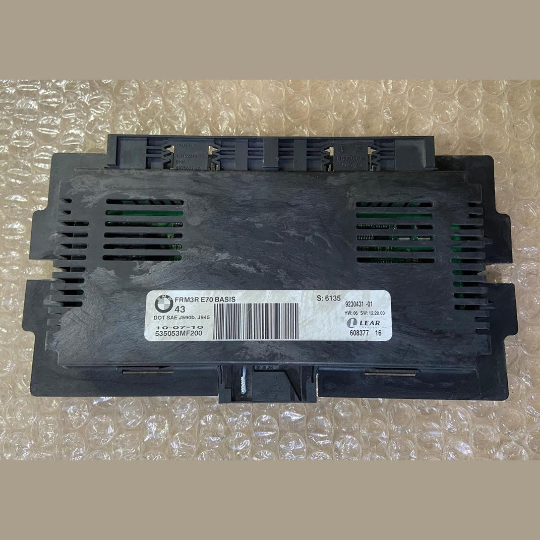 OEM BMW X5 E70 Headlight Control Module Unit FRM3R 9230431