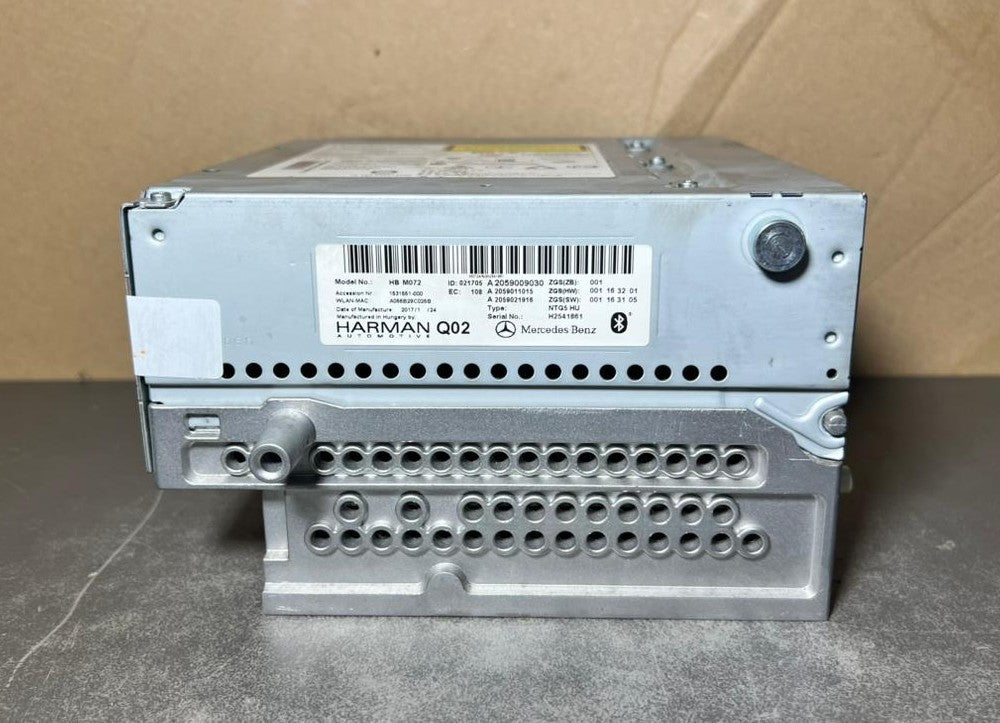 2014-2018 Mercedes-Benz W205 C-Class Navi Radio Command Head Unit A205 9009030