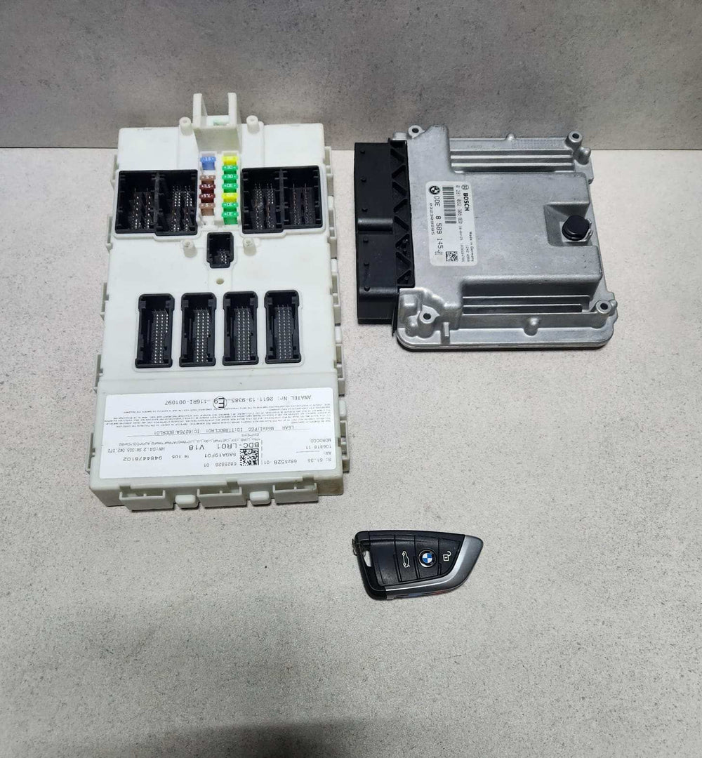 BMW Engine Control Unit DDE 85891451 Series F20 116D and 3 Series ECU SET DIESEL