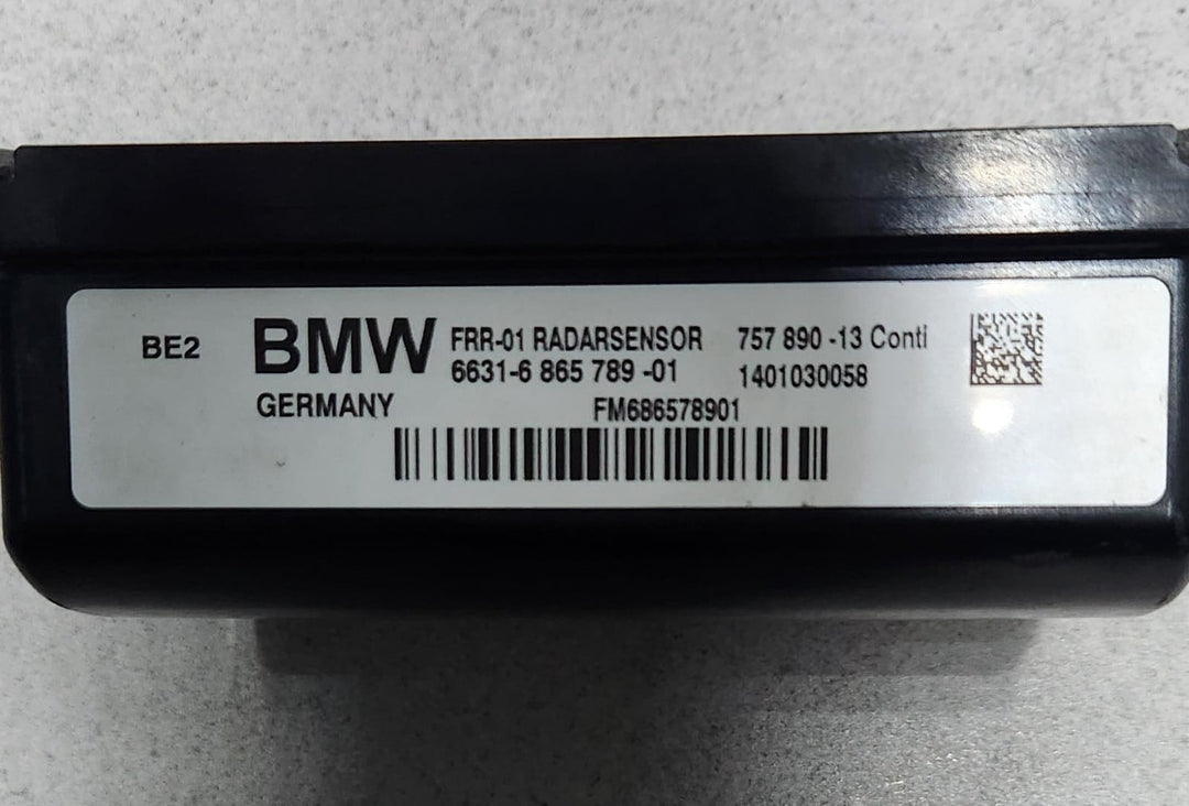 BMW Adaptive Cruise Control Radar Sensor 6865789 F30 F32 F34 F36 and X5 F15 OEM