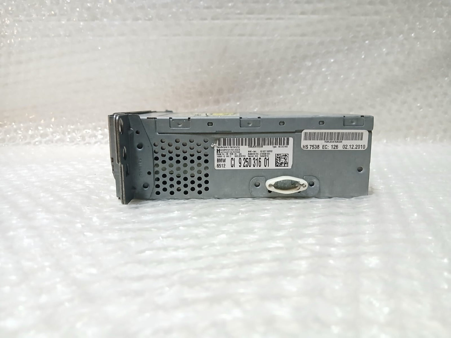 Bmw X3 F25 HARMAN BECKER Head Unit CD Radio 9250316