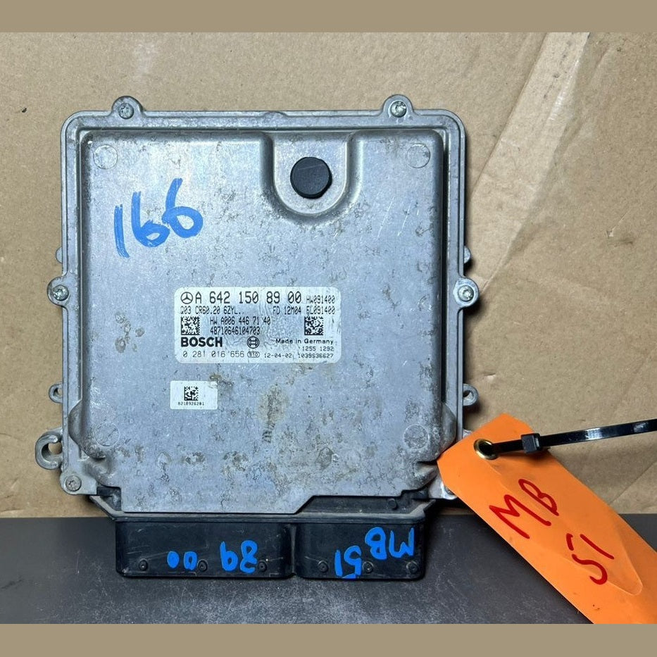 2012 Mercedes W166 GL ML GLE Engine Control Module Unit ECM ECU A642 1508900 OEM
