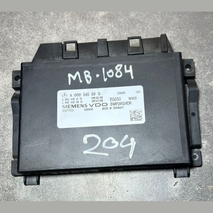 08–12 Mercedes W204 C-Class Gearbox Transmission Control Module A000 5455916 OEM