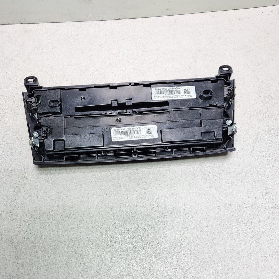 BMW F22 F30 Climate Control Radio Switch Panel Auto Ambient Lighting 9363497 