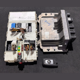 BMW 118i 318i F30 F20 2015 B38 ENGINE CONTROL ECU SET COMPLETE + KEY DME 8662411