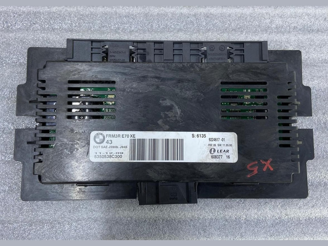 OEM BMW X5 E70 FRM LCM Footwell Lighting Control Module 9224617
