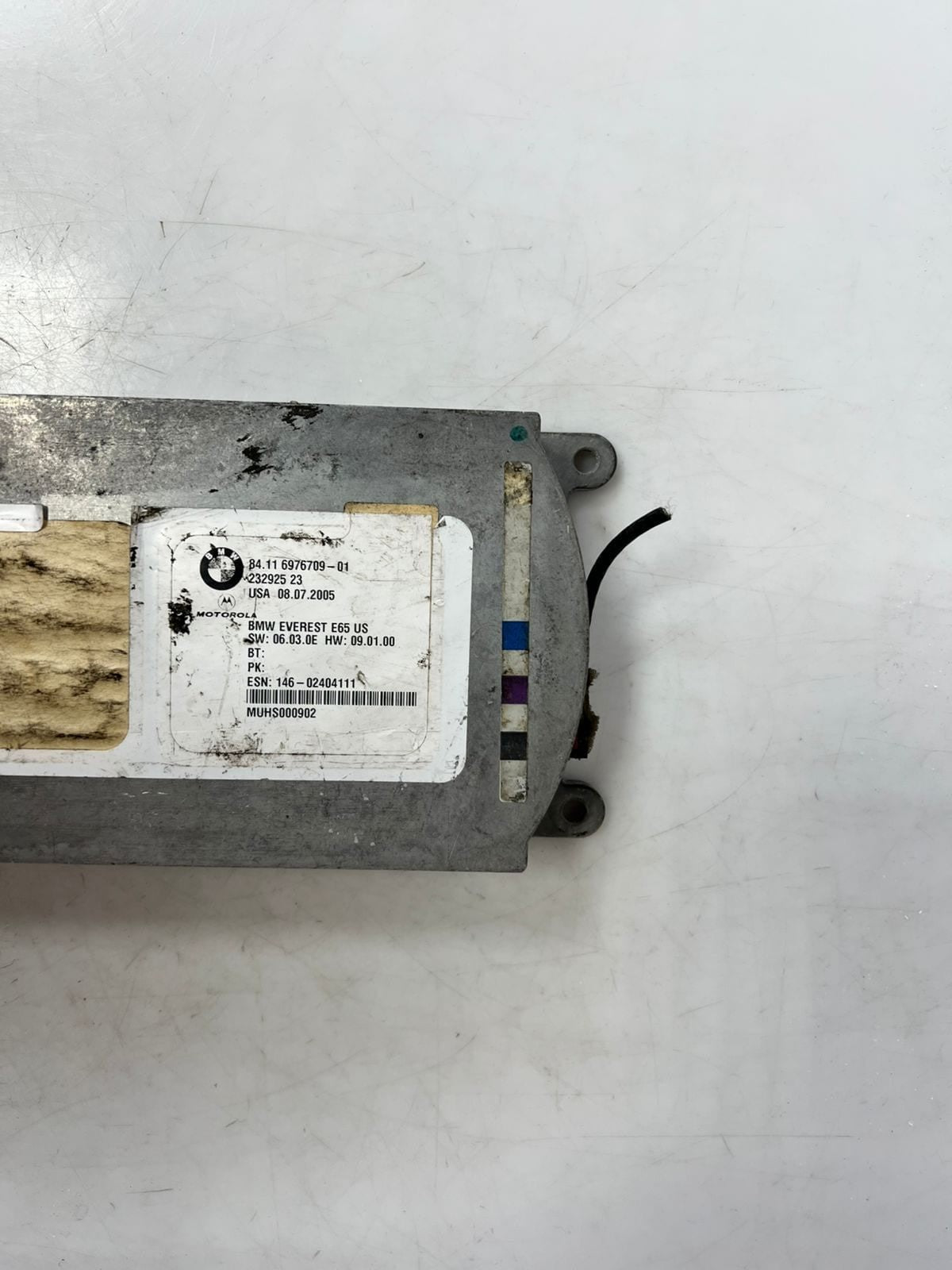 2002-2005 BMW 745i Bluetooth Control Module 6976709 OEM