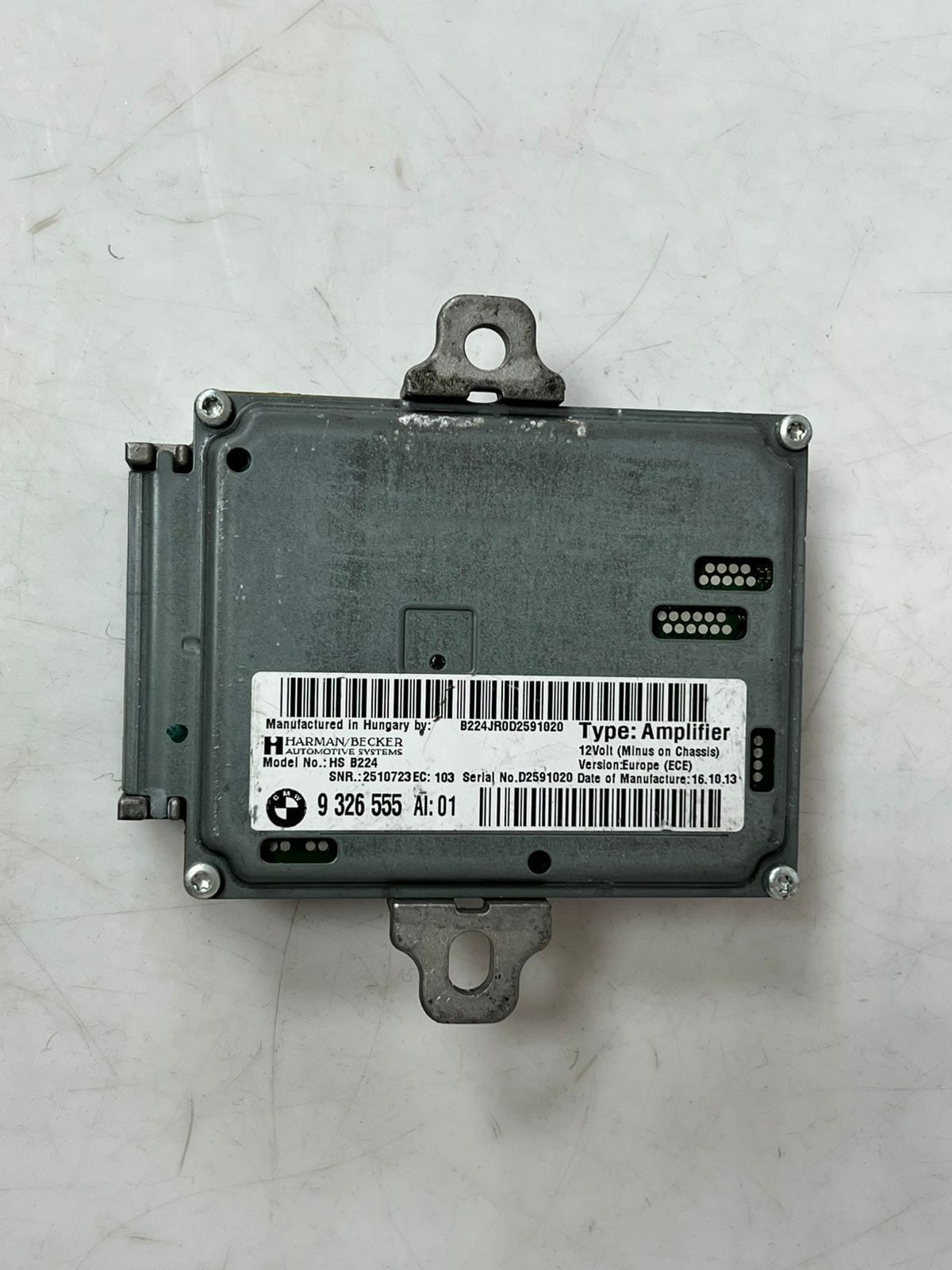 2011-2016 BMW F10 528i 535i 550i Harman Becker AMP Amplifier 932655501 OEM
