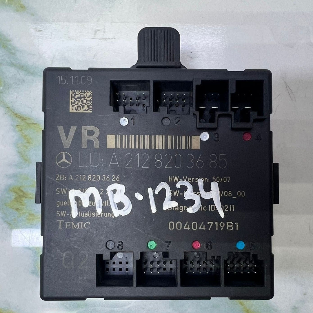2010-2012 Mercedes-Benz E63 AMG Door Control Module A2128203685 W204 C-Class