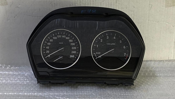 OEM BMW 2 F45 2017 F48 PETROL SPEEDOMETER INSTRUMENT PANEL CLUSTER 6843089 HUD