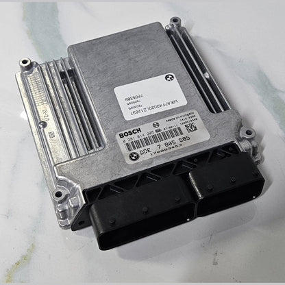 OEM BMW X5 E70 M57 ENGINE CONTROL UNIT SET DDE 7805585