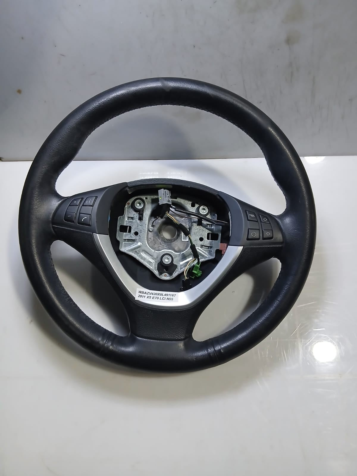 2010 BMW X5 E70 LCI Steering Wheel Multifunction Switch 9199424 OEM