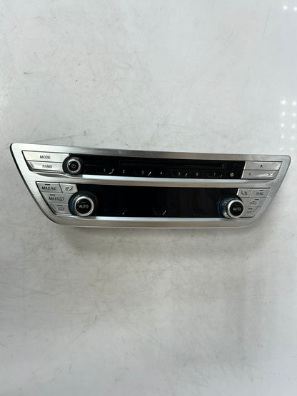 2016-2019 BMW 750i M760 G11 G12 Climate Control Panel 6801276 OEM
