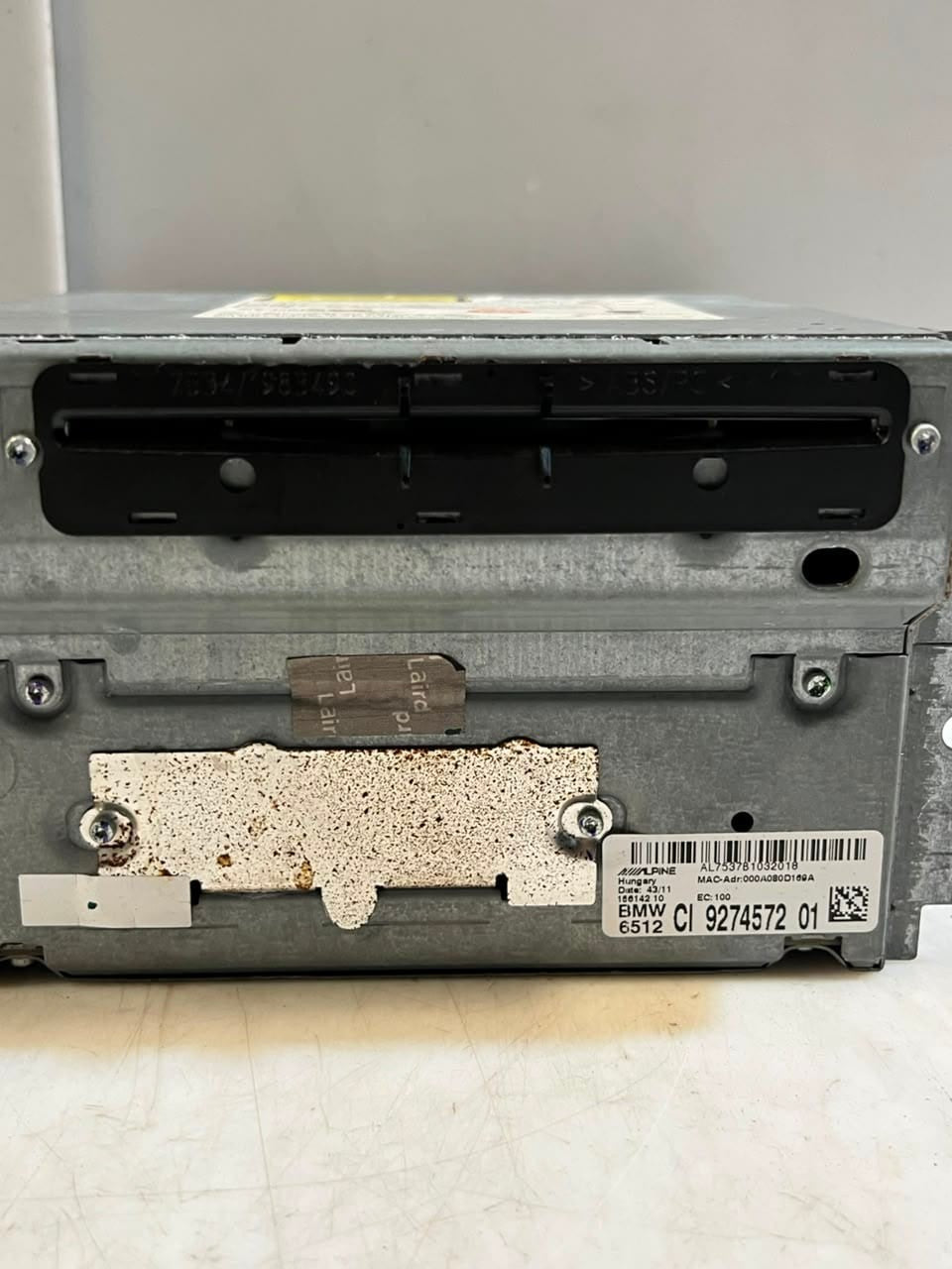2011 BMW  5' 6' 7' F11, F13, and X7 M6 Head Unit Navigation Radio 9274572 OEM