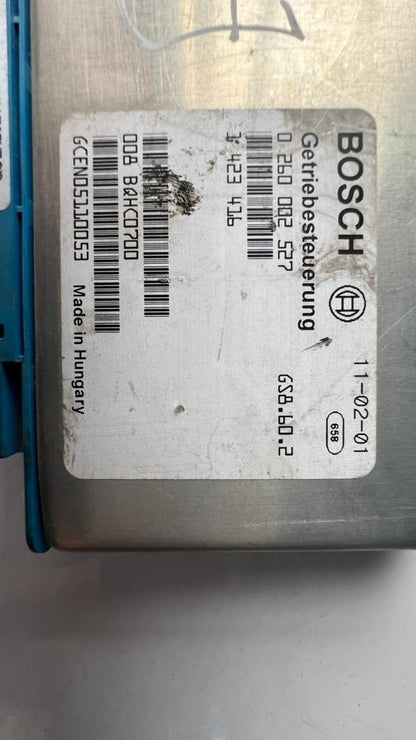 BMW Gearbox Control Unit 0260002527 7 Series E38 EGS GS8.60.2 