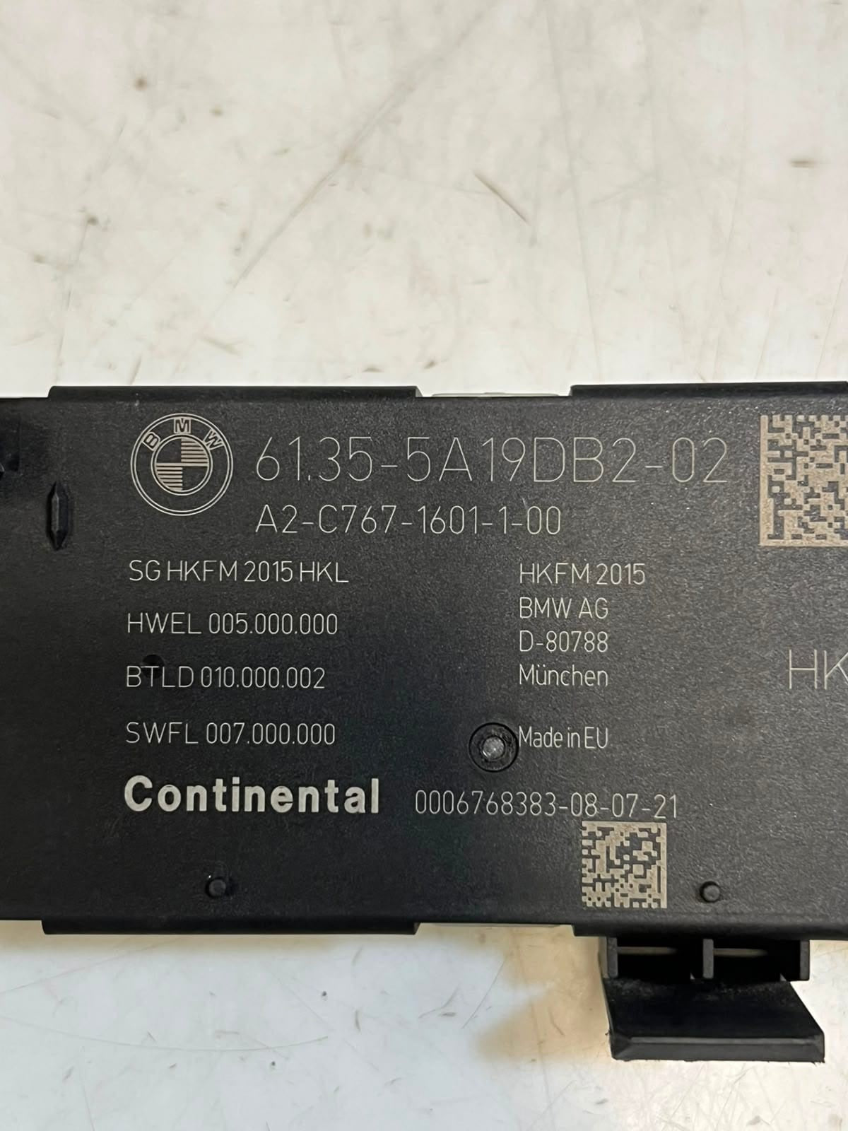 2026 BMW 3 Series G20 G80 G82 G16 330i Tailgate Function Control Module 5A19DB2