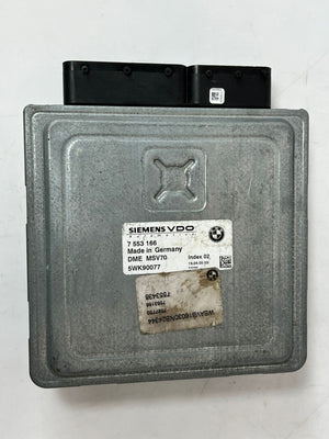 2006 BMW 530i E60 2005 N52 ENGINE CONTROL UNIT ECU MODULE DME MSV70 7553166