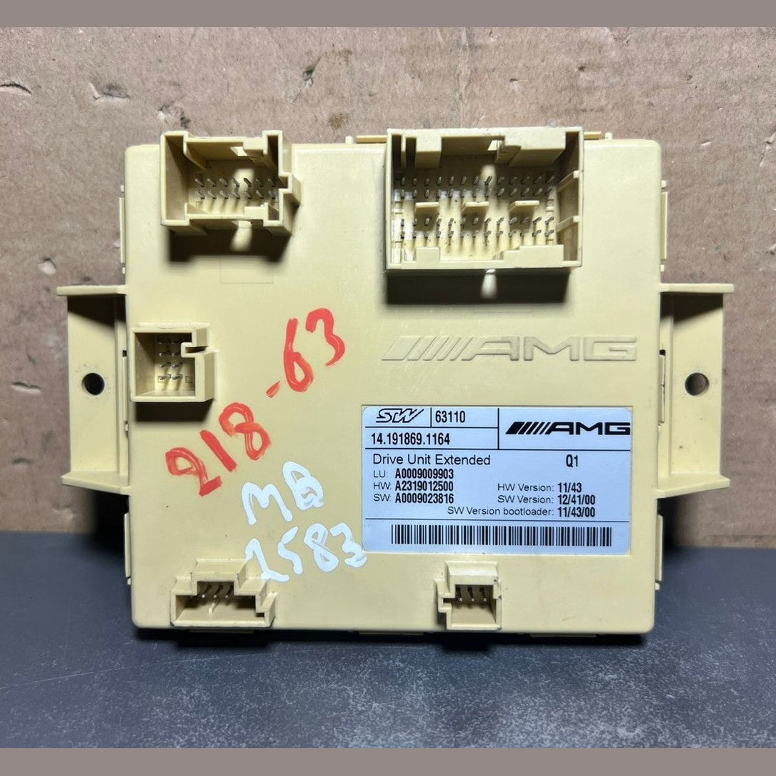 12-17 Mercedes W218 CLS AMG 63 Drive Unit Extended Control Module A000 9009903