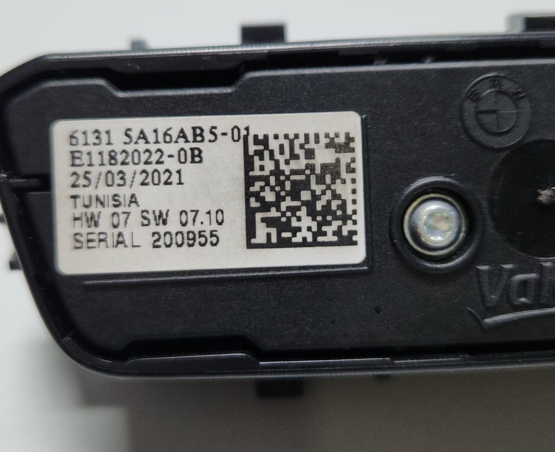 2019-2022 BMW 118i Light Switch 5A16AB5 1 Series F40 and 2 Series F44 OEM 