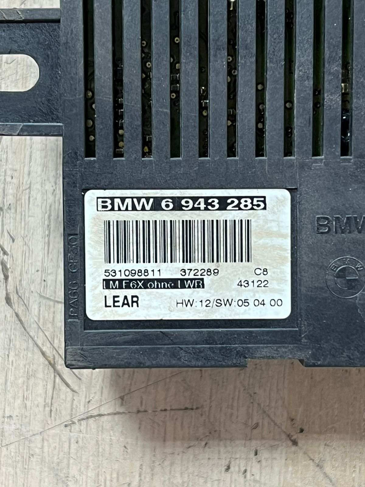 BMW 7 Series E65 Xenon Headlight Control Unit Light Module LM E6X LWR 6943285 