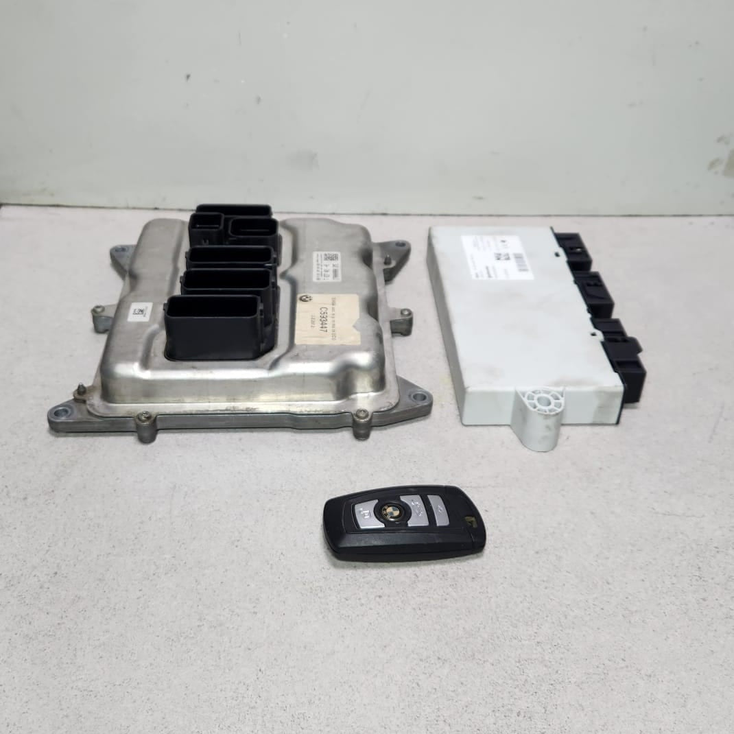 2011-2016 BMW F30 328i F10 520i N20 Engine Control Module ECU SET 7637481 OEM