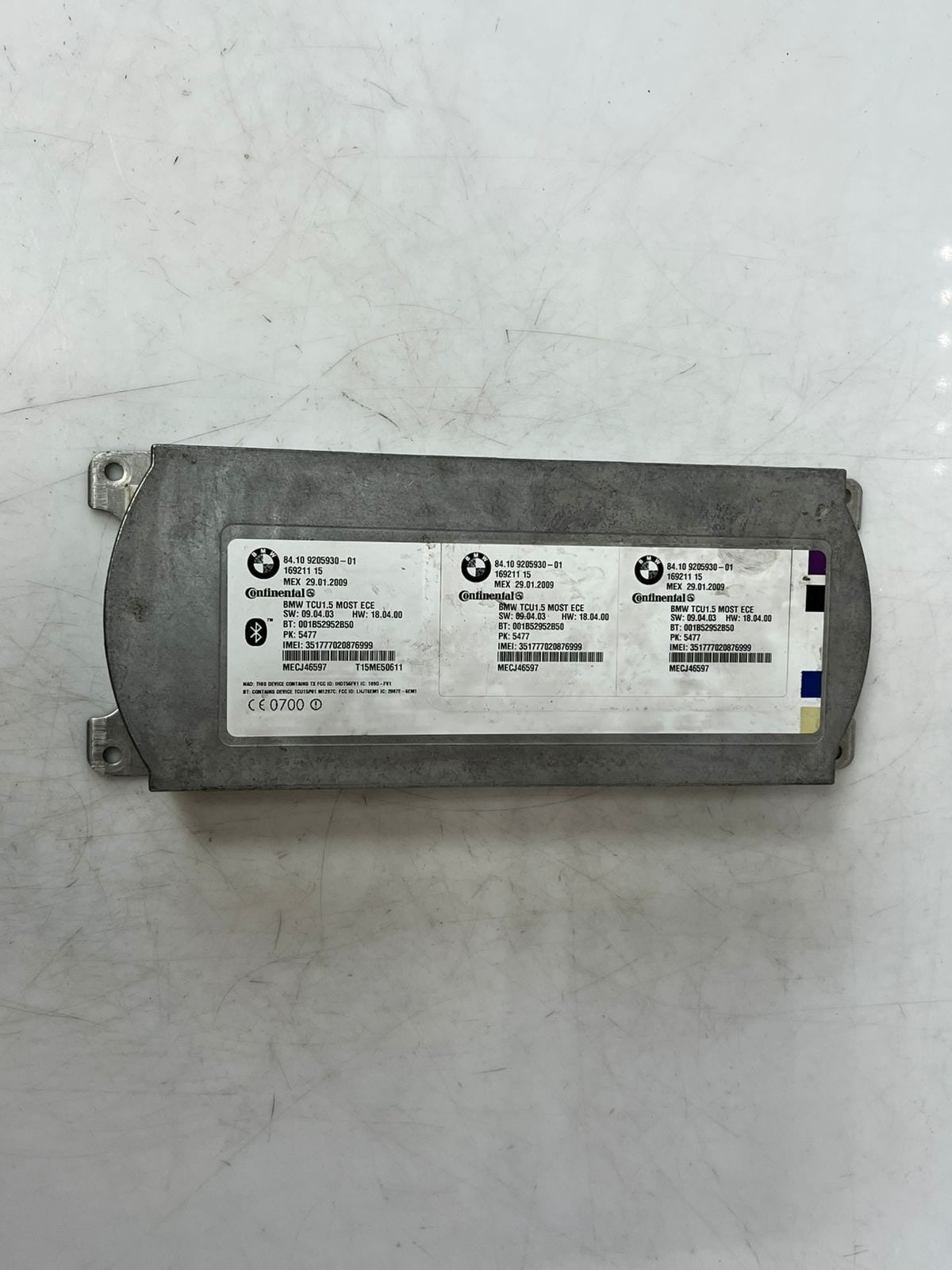 2008-2014 BMW X6 F01, F02, E71, E72 Bluetooth Control Unit Module 9205930 OEM