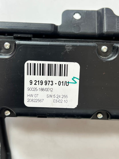2007-2013 BMW X5 E70 X6 E71 E72 Climate Control Panel AC TEMP UNIT 9219973 OEM